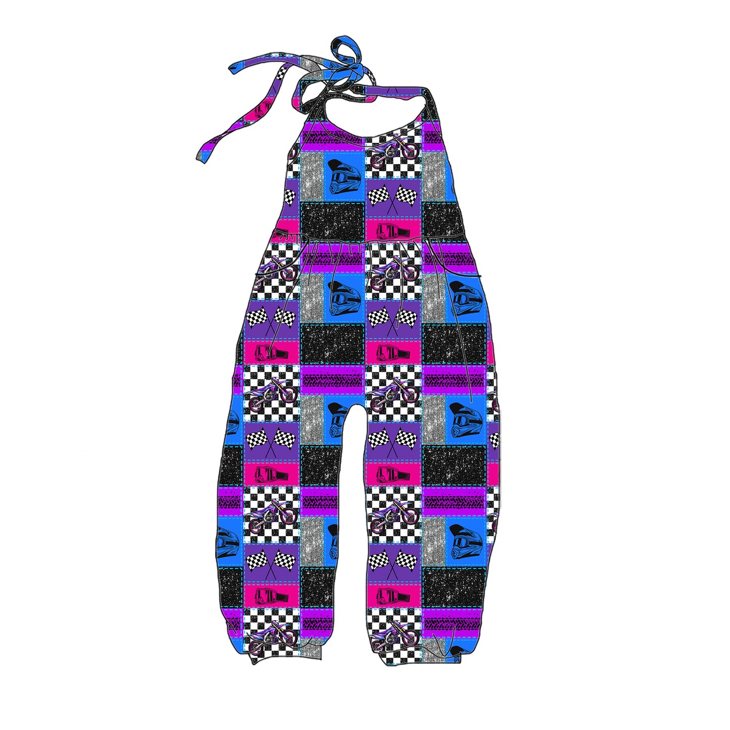 Rip It Girl Halter Romper