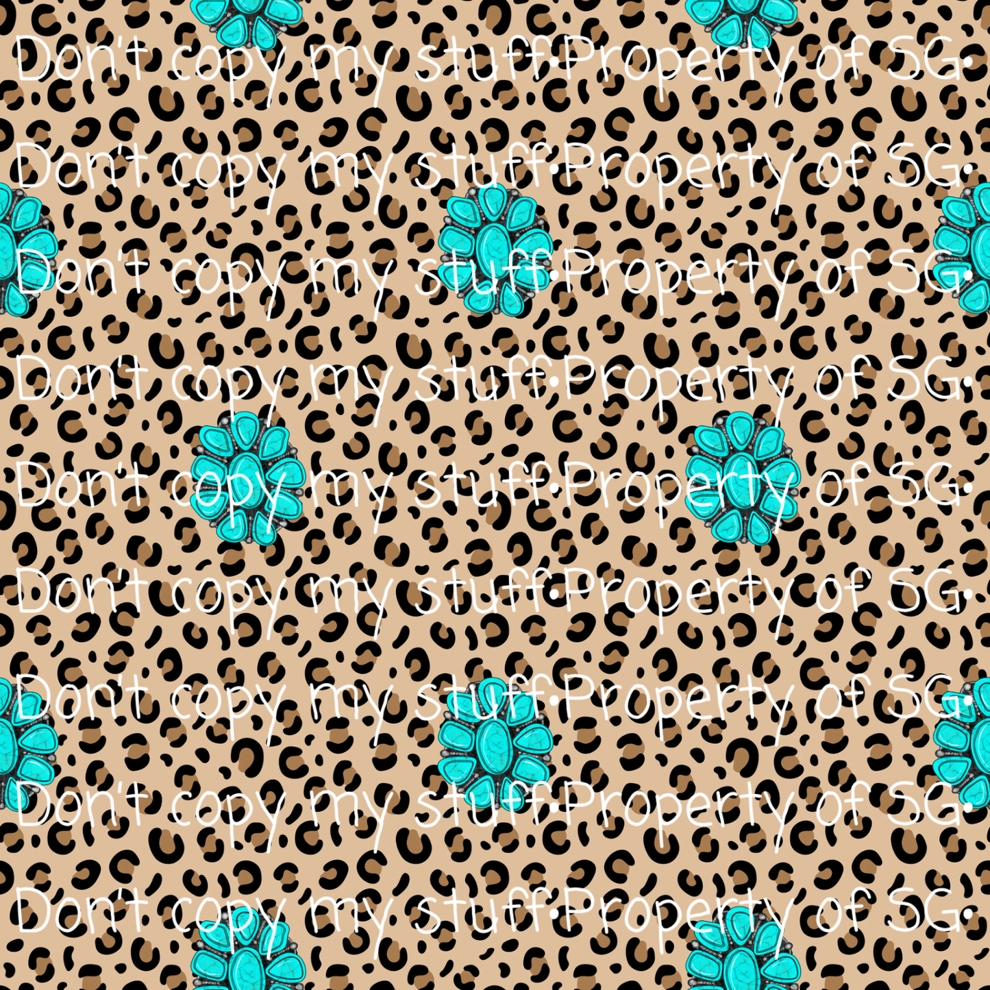 Leopard Punchy Seamless