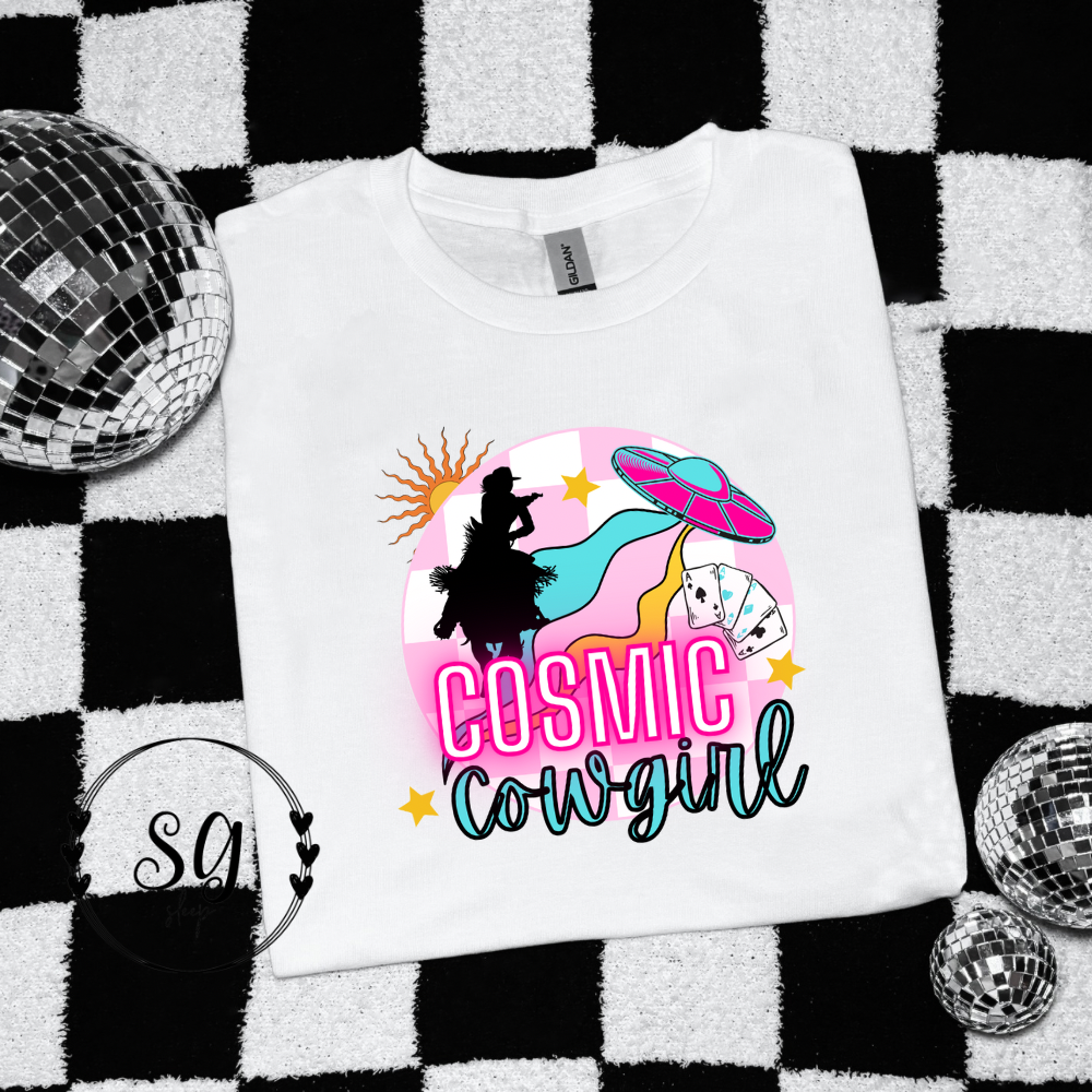 Cosmic Cowgirl Kids Tee
