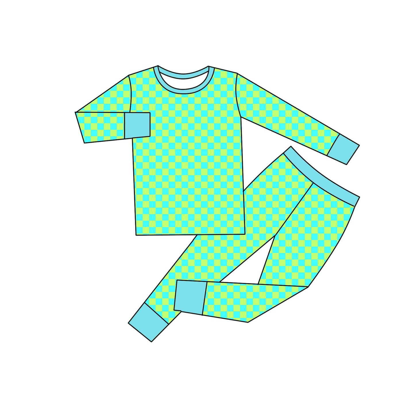 Rad Checks 2 Piece