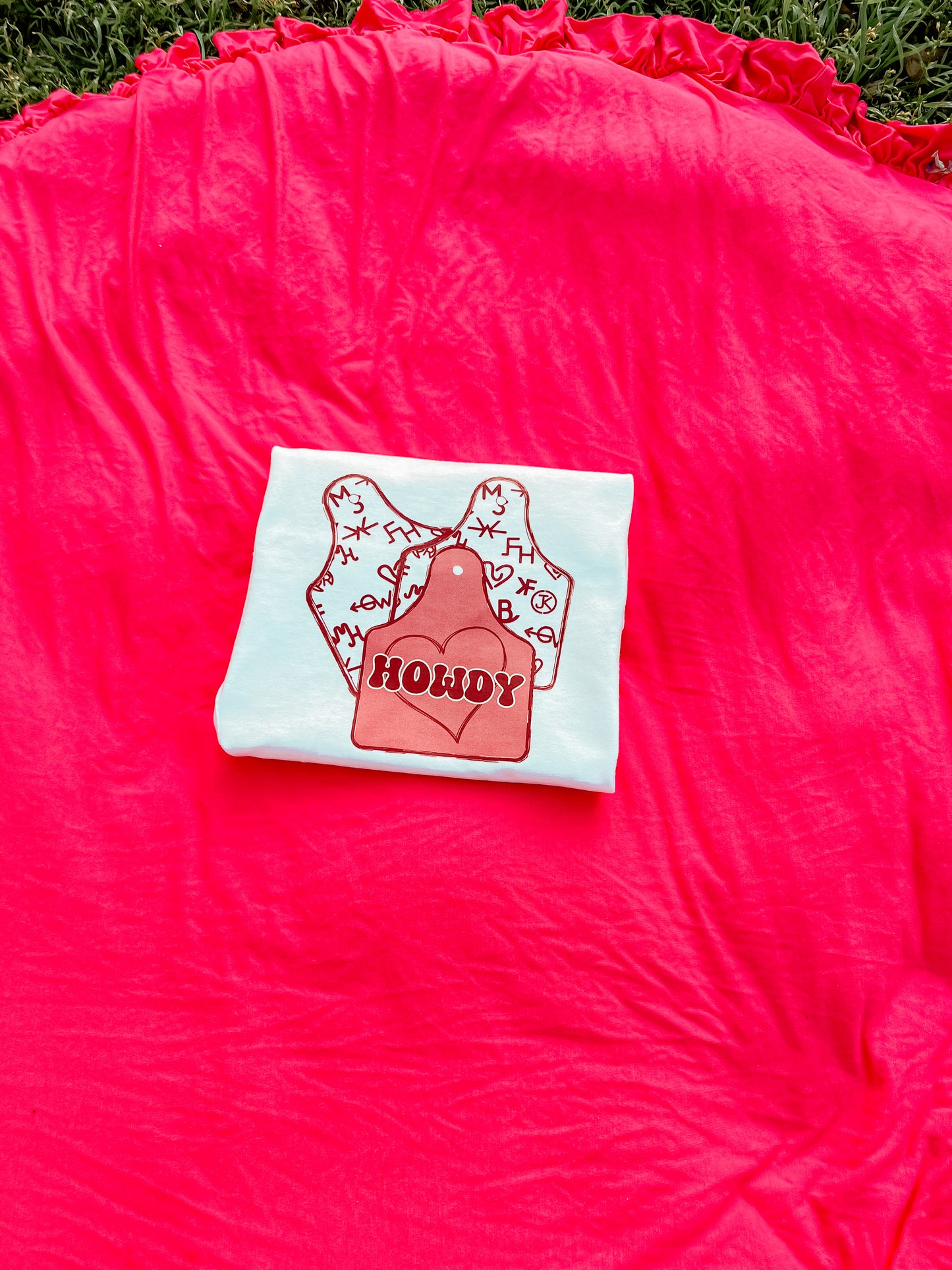 Howdy Tags kids tee