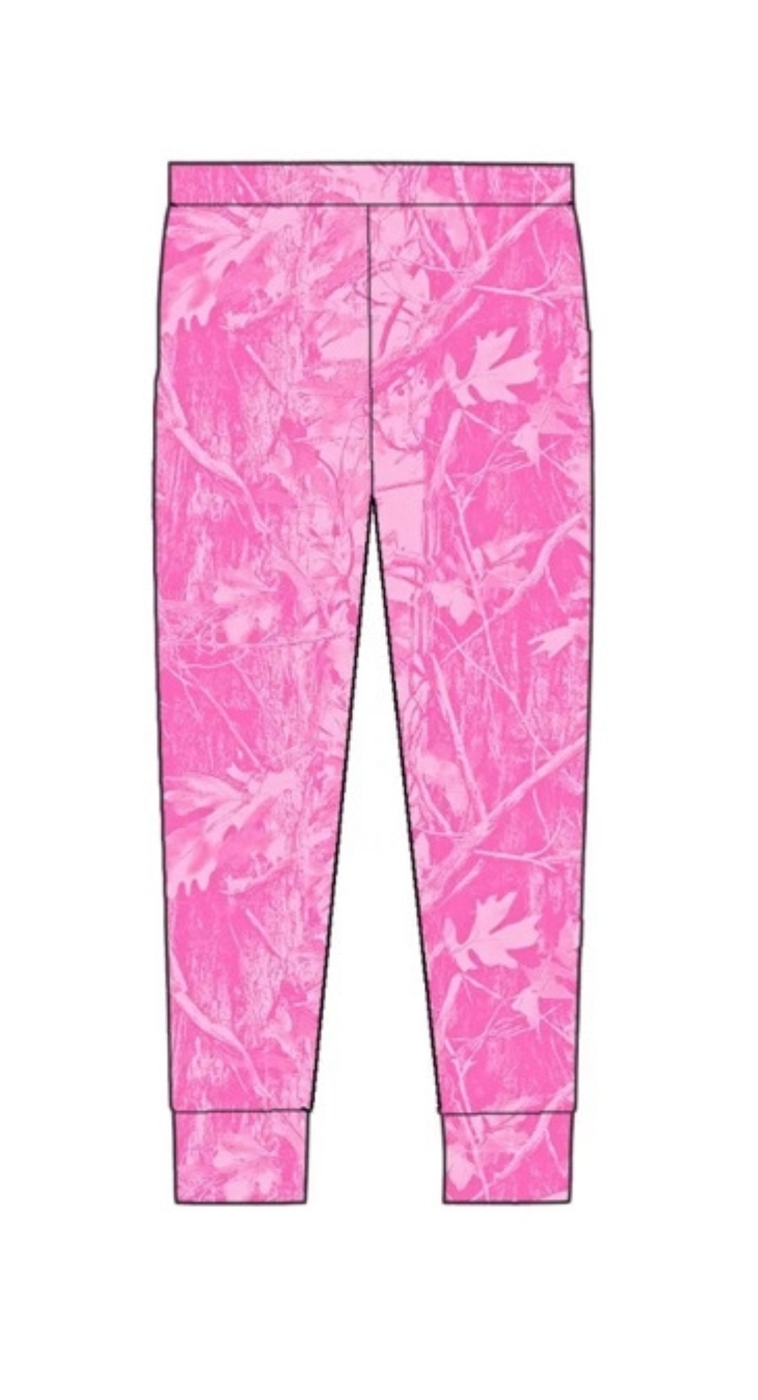 Pink Camo Mom Joggers