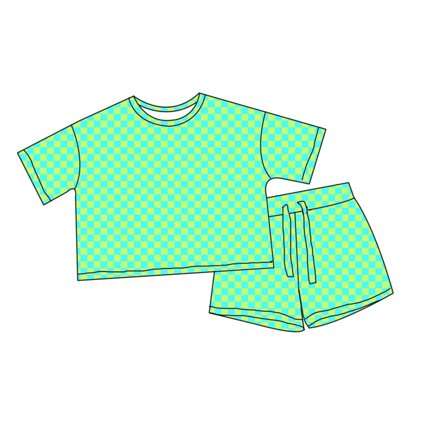 Rad Checks Mama Comfy Set