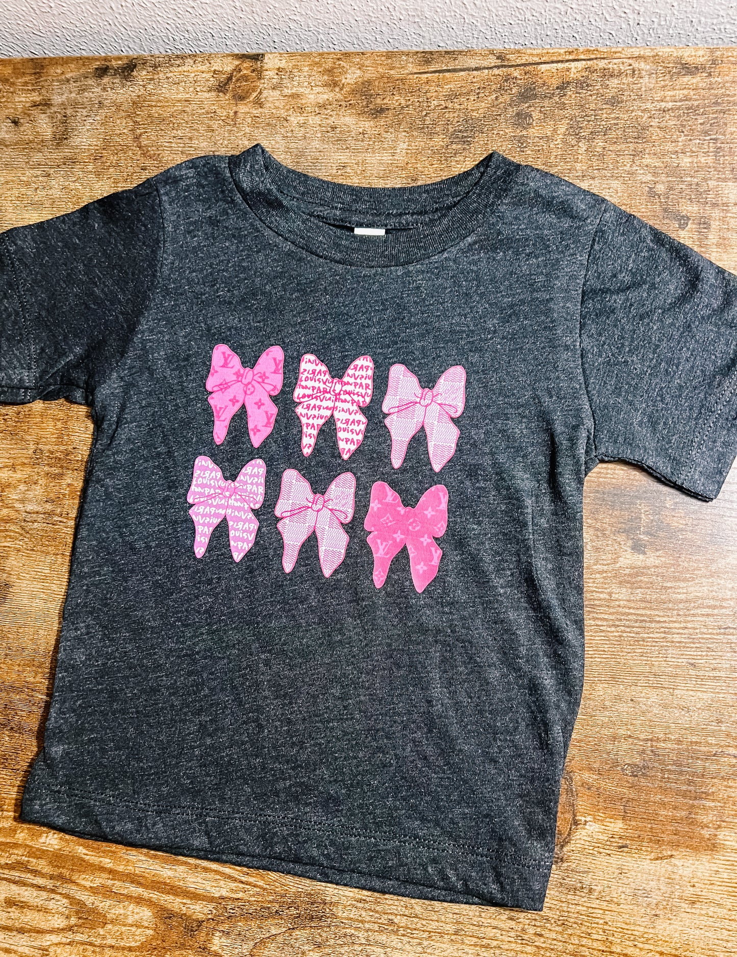 Pink Bows Kids Tee