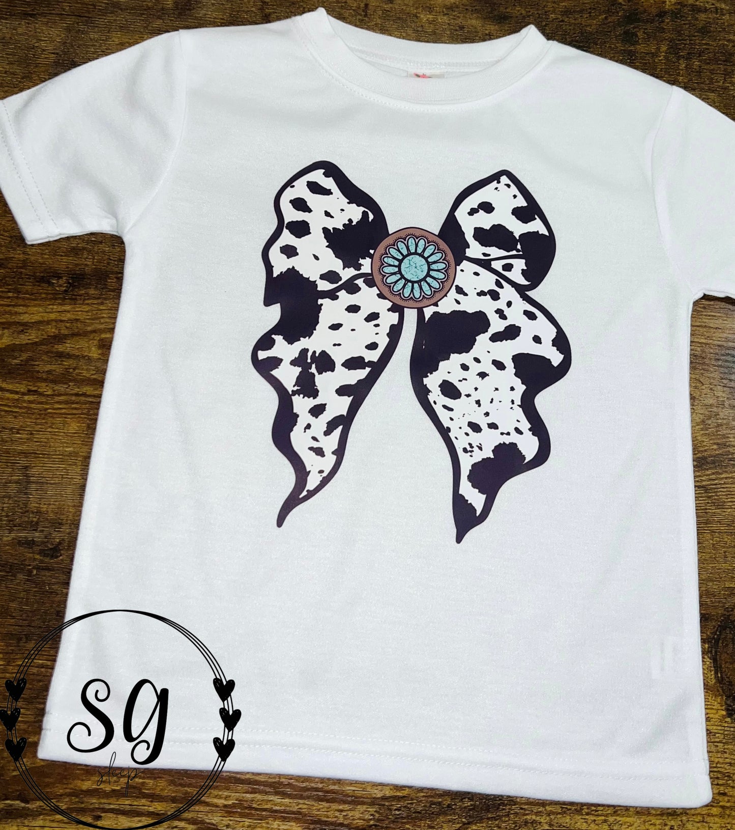 Cow Coquette Tee