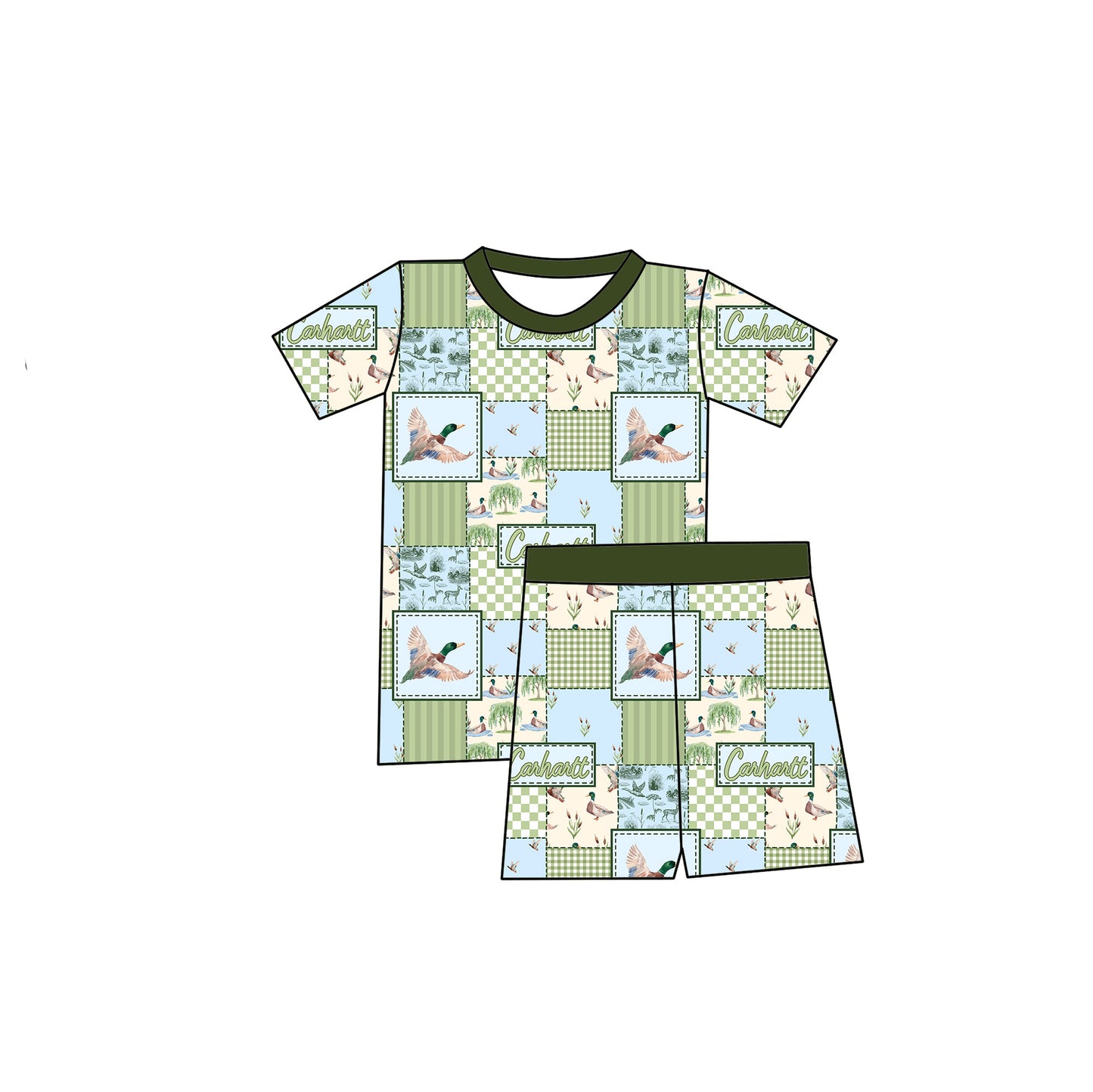 The Pond Pajama Shorts Set