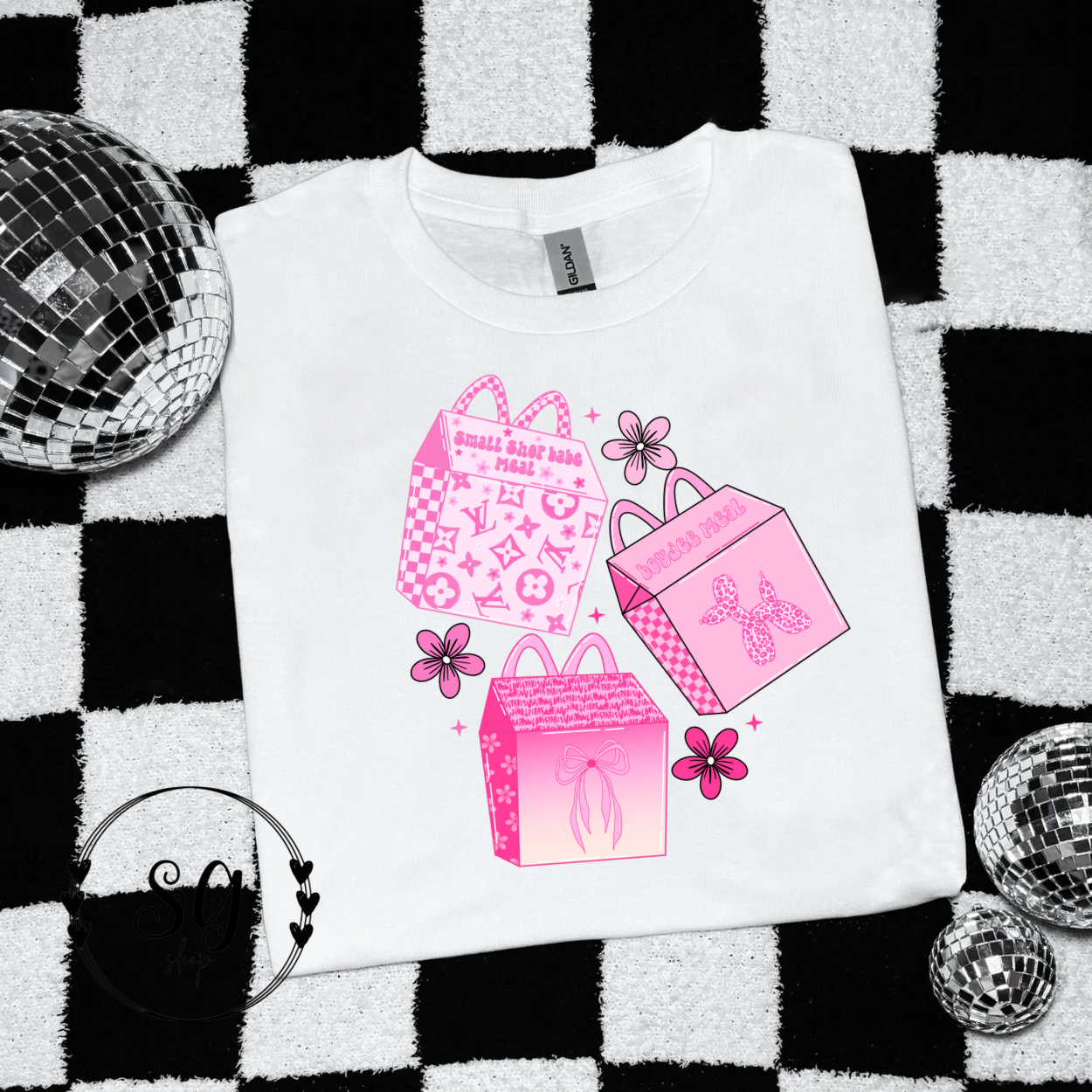 Small shop meals tee