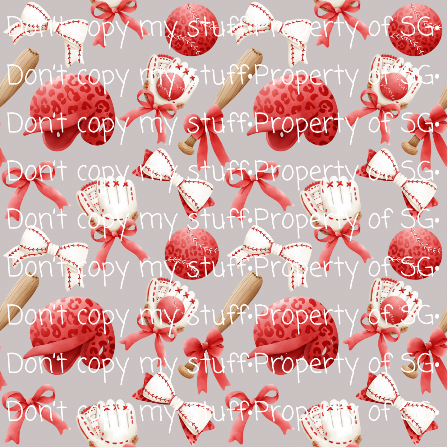 Leopard Baseball Seamless