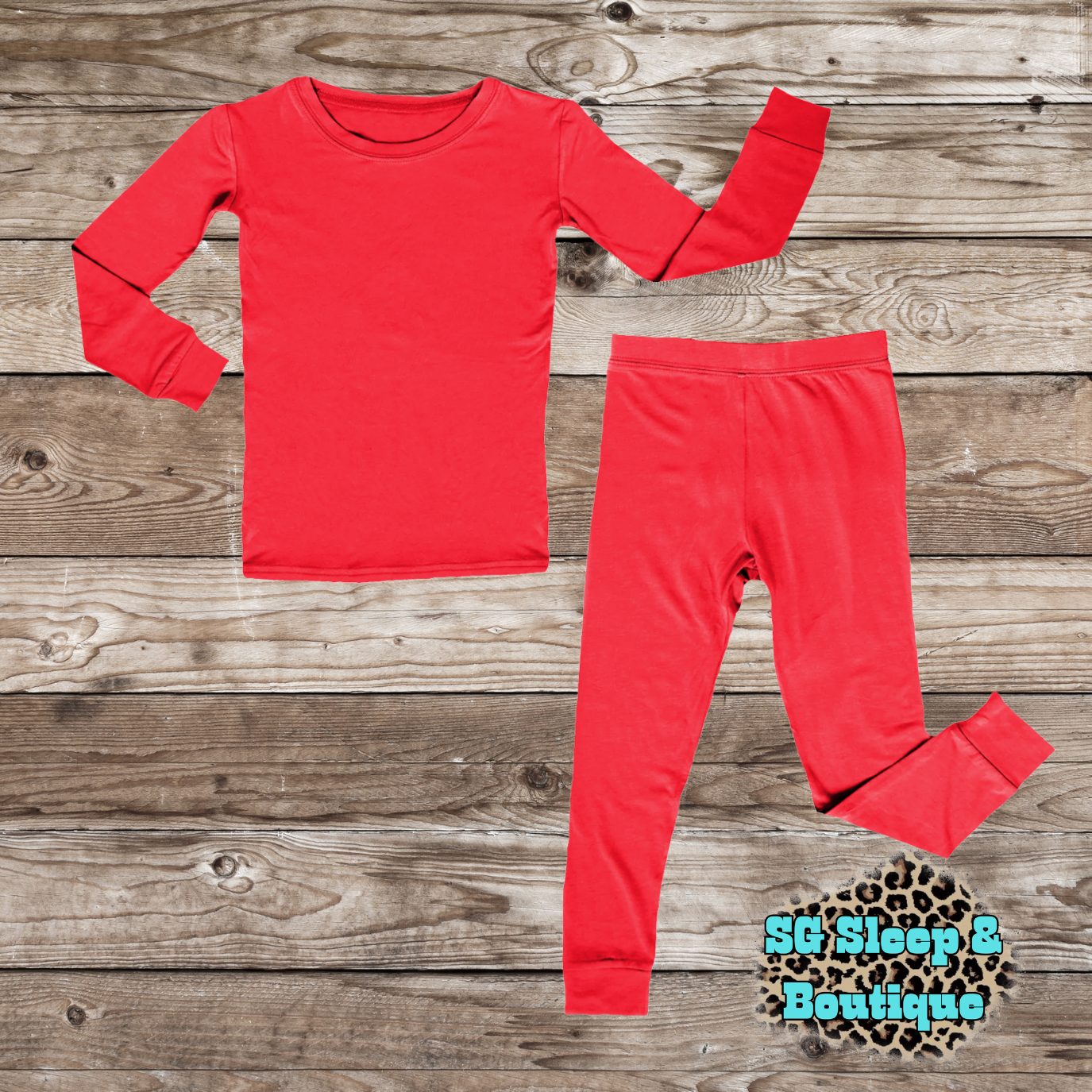 Fire Red 2 Piece