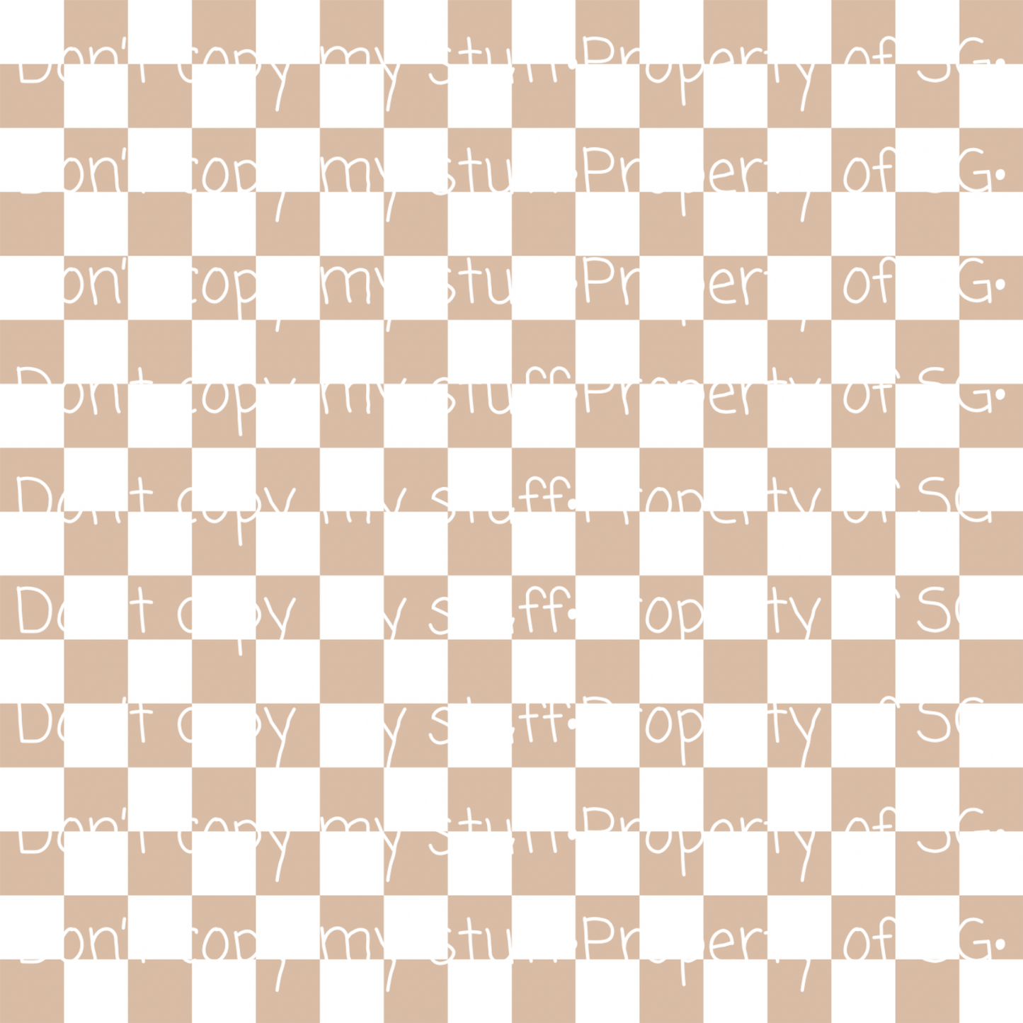 Neutral Checkered Seamless
