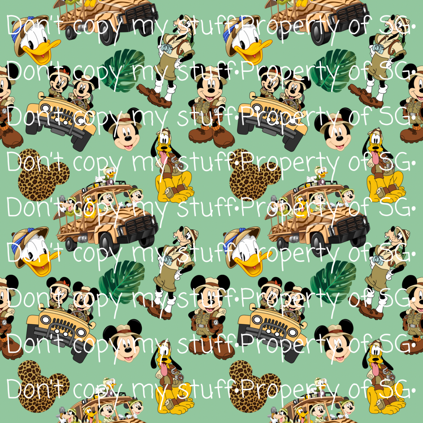 Safari Friends Seamless