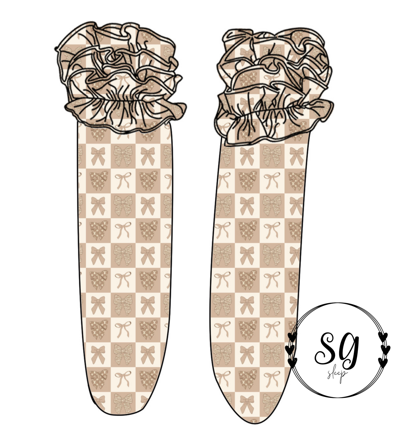 Ruffled Boot Socks