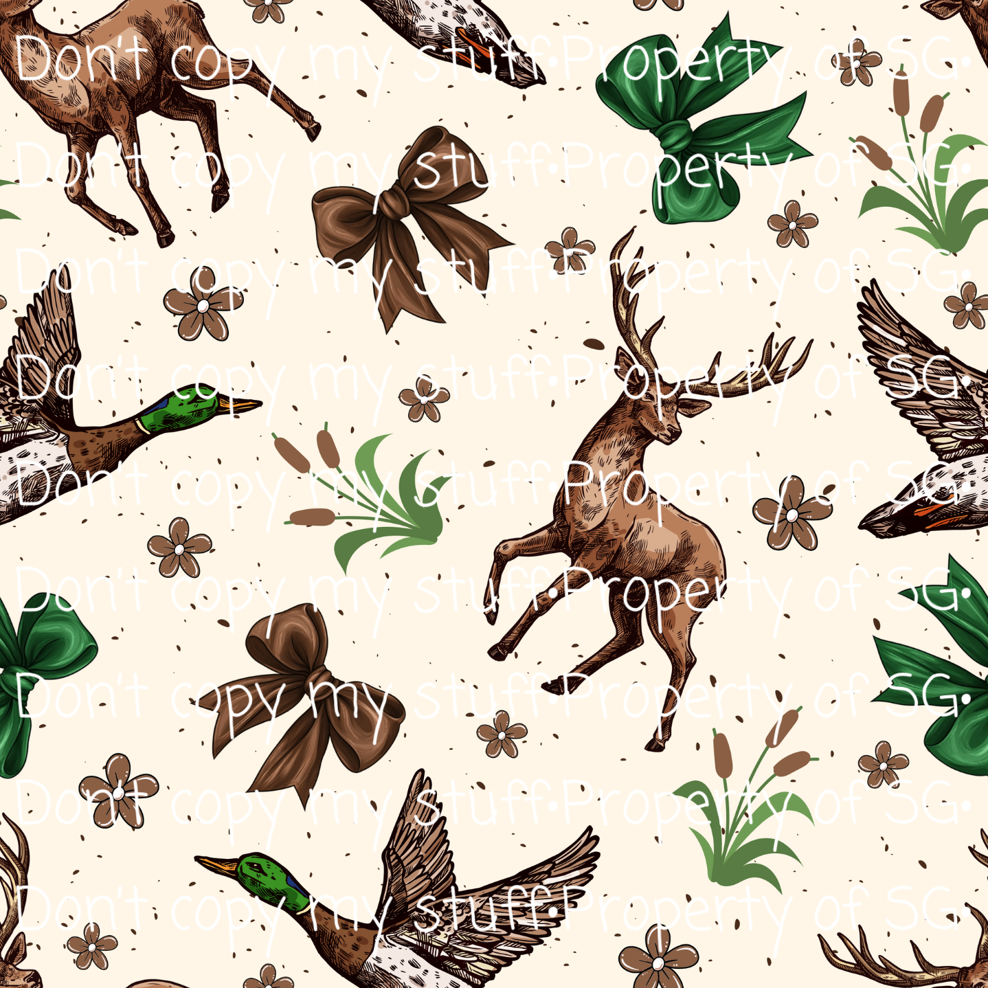 Ducks, Bucks & Bows Blanket