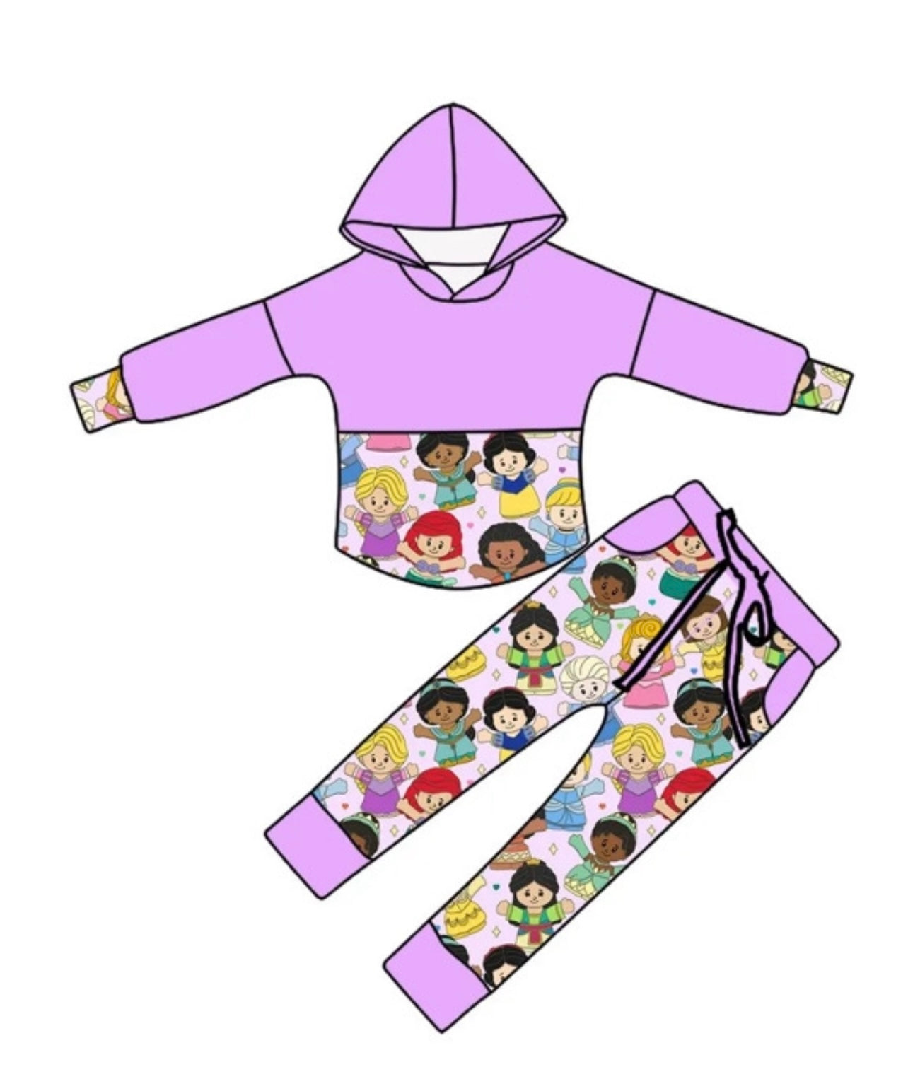 Royal Ball Pullover Set