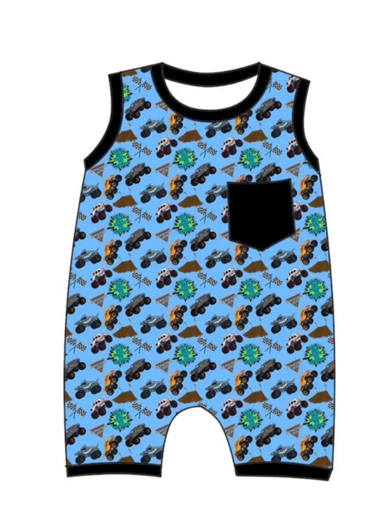 Bubba’s Trucks Romper