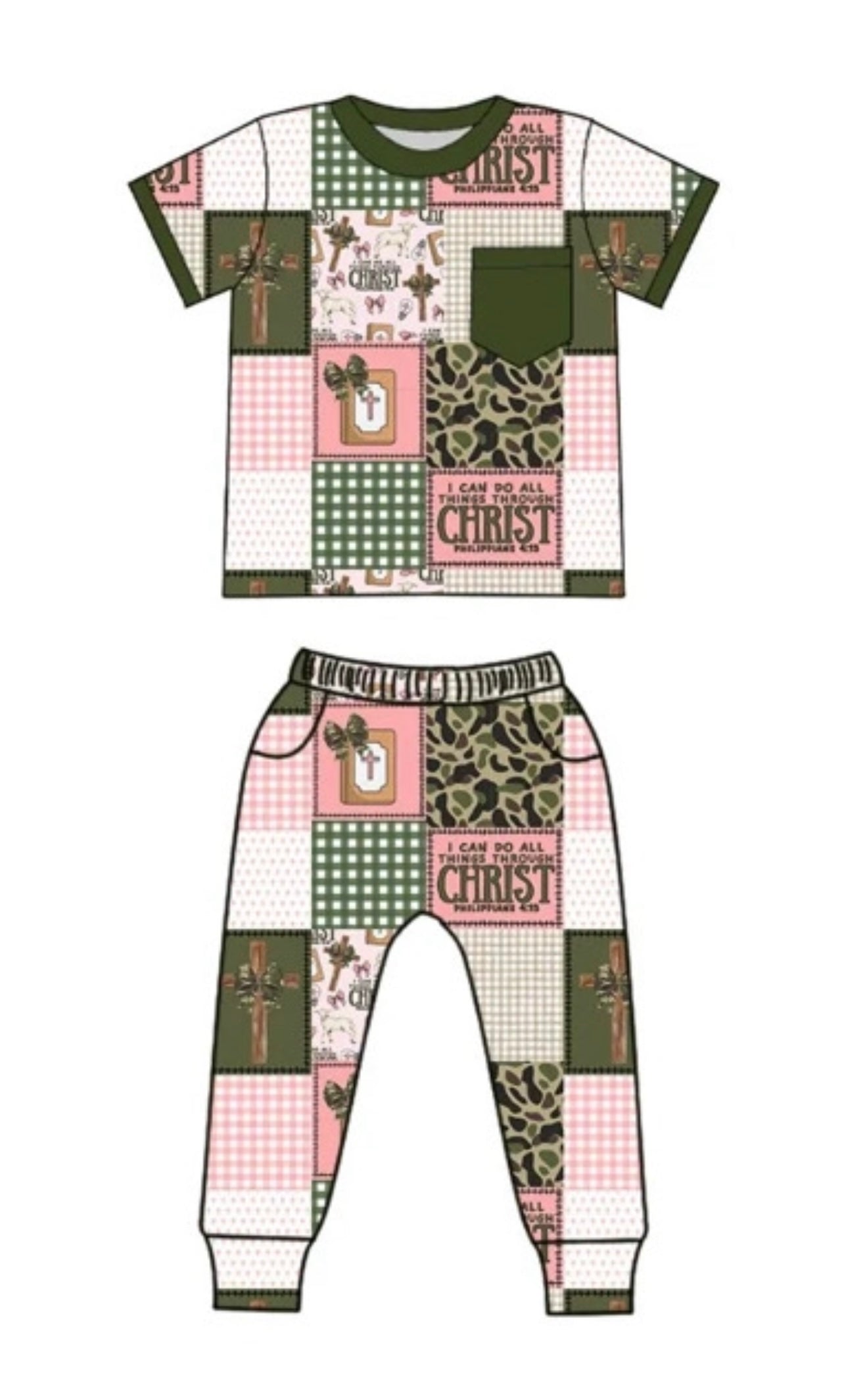 Pink Camo Worship Tee