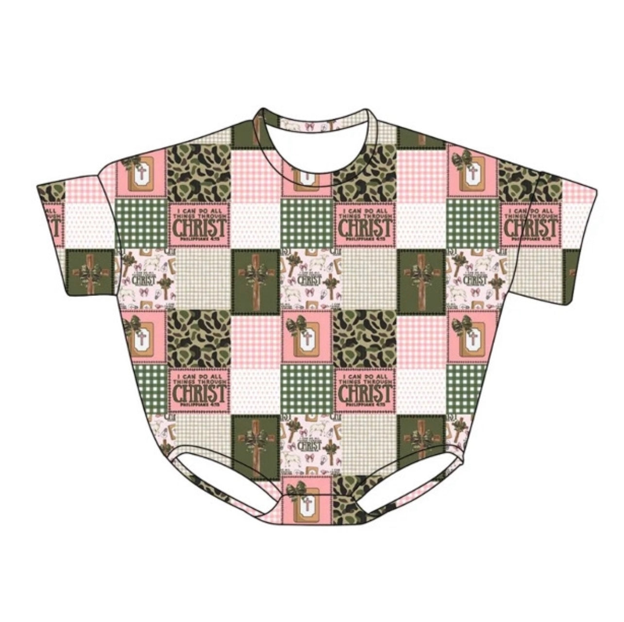 Pink Camo Worship Bubble