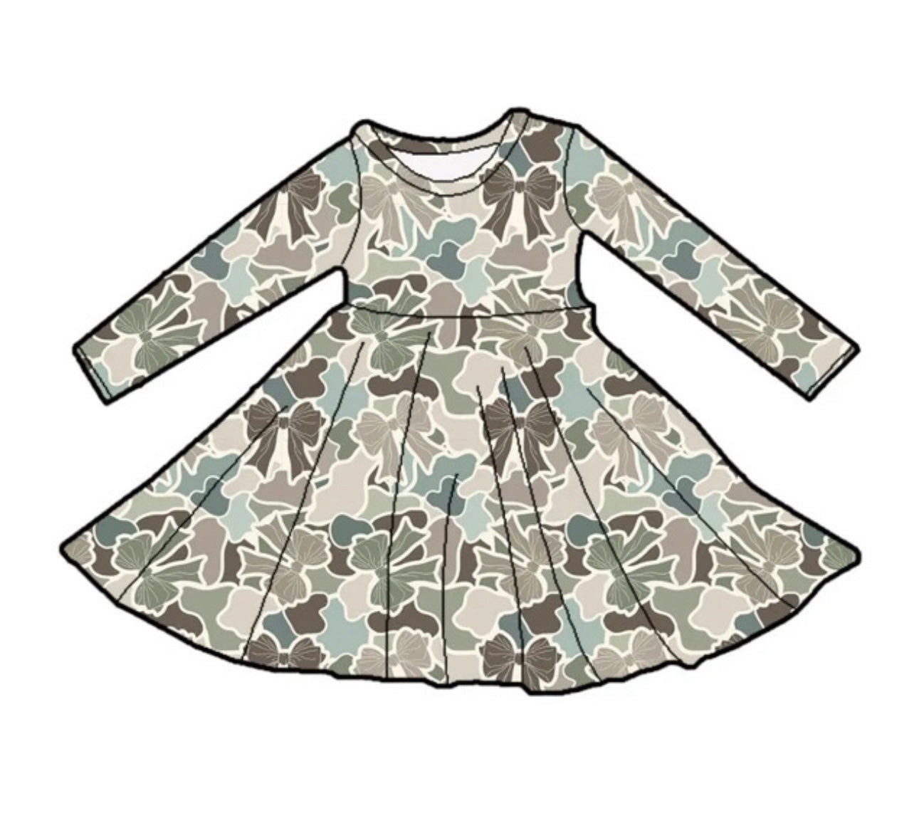 Backwoods Barbie Long Sleeve Dress