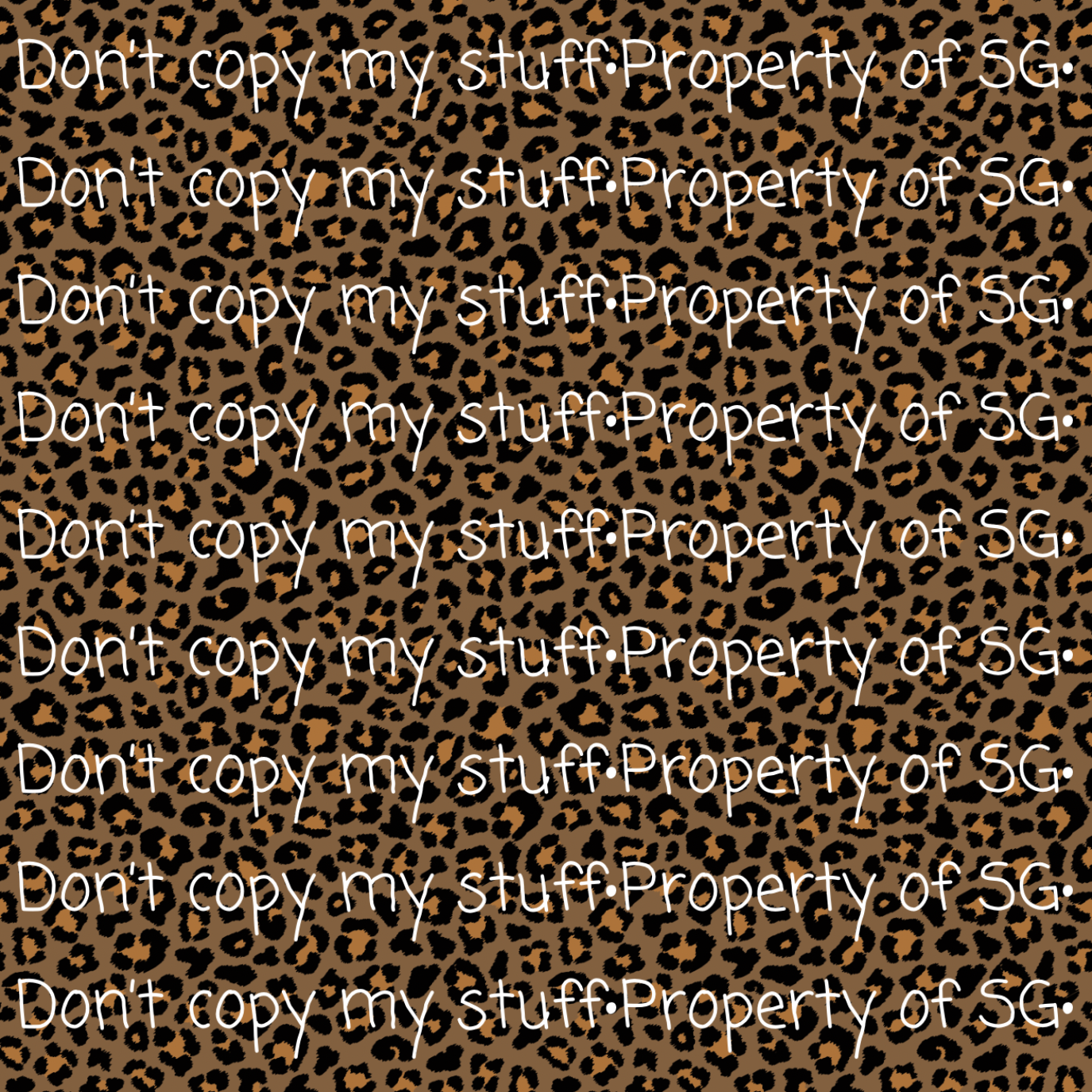 Leopard Print Seamless
