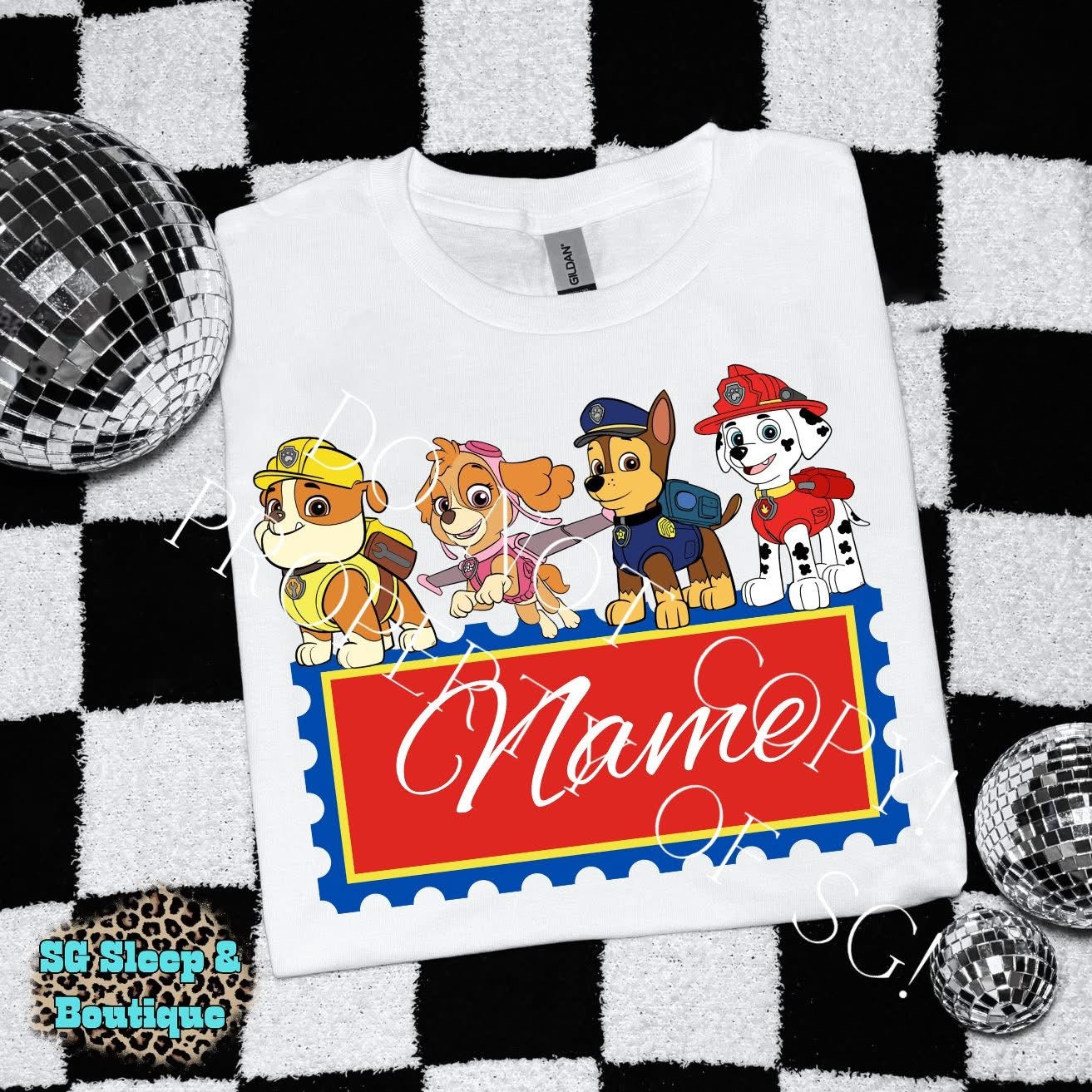 Dogs Custom Name PNG