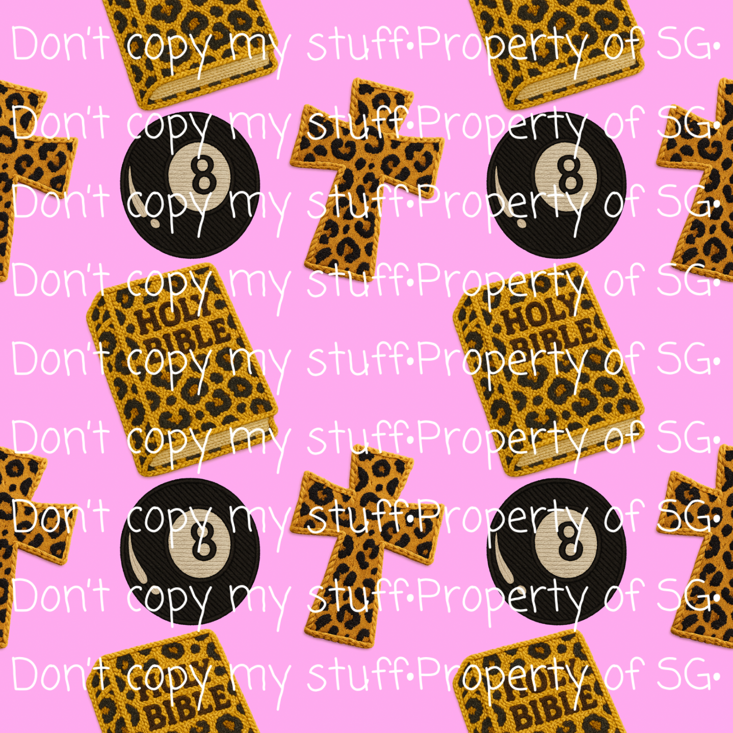 Leopard Bibles Seamless