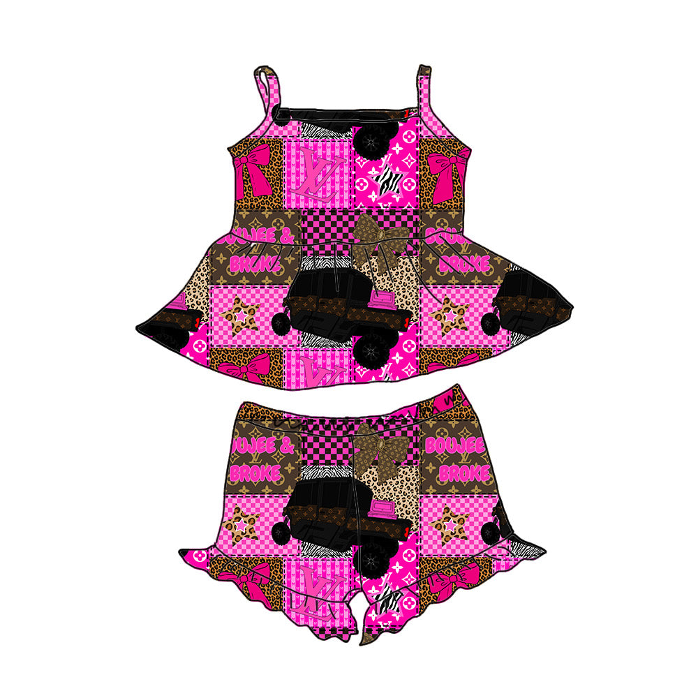 Boujee & Broke Ruffled Tank Set
