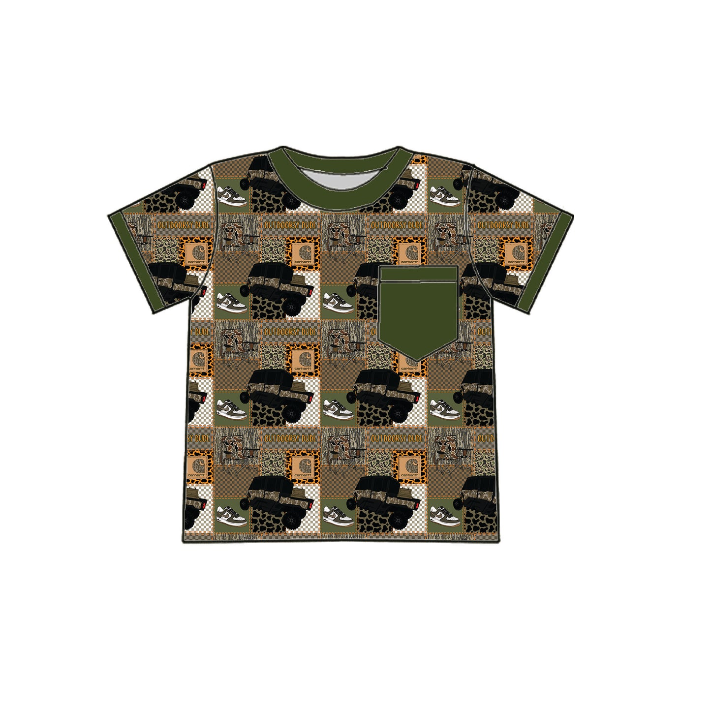 Camo Outdoors Tee