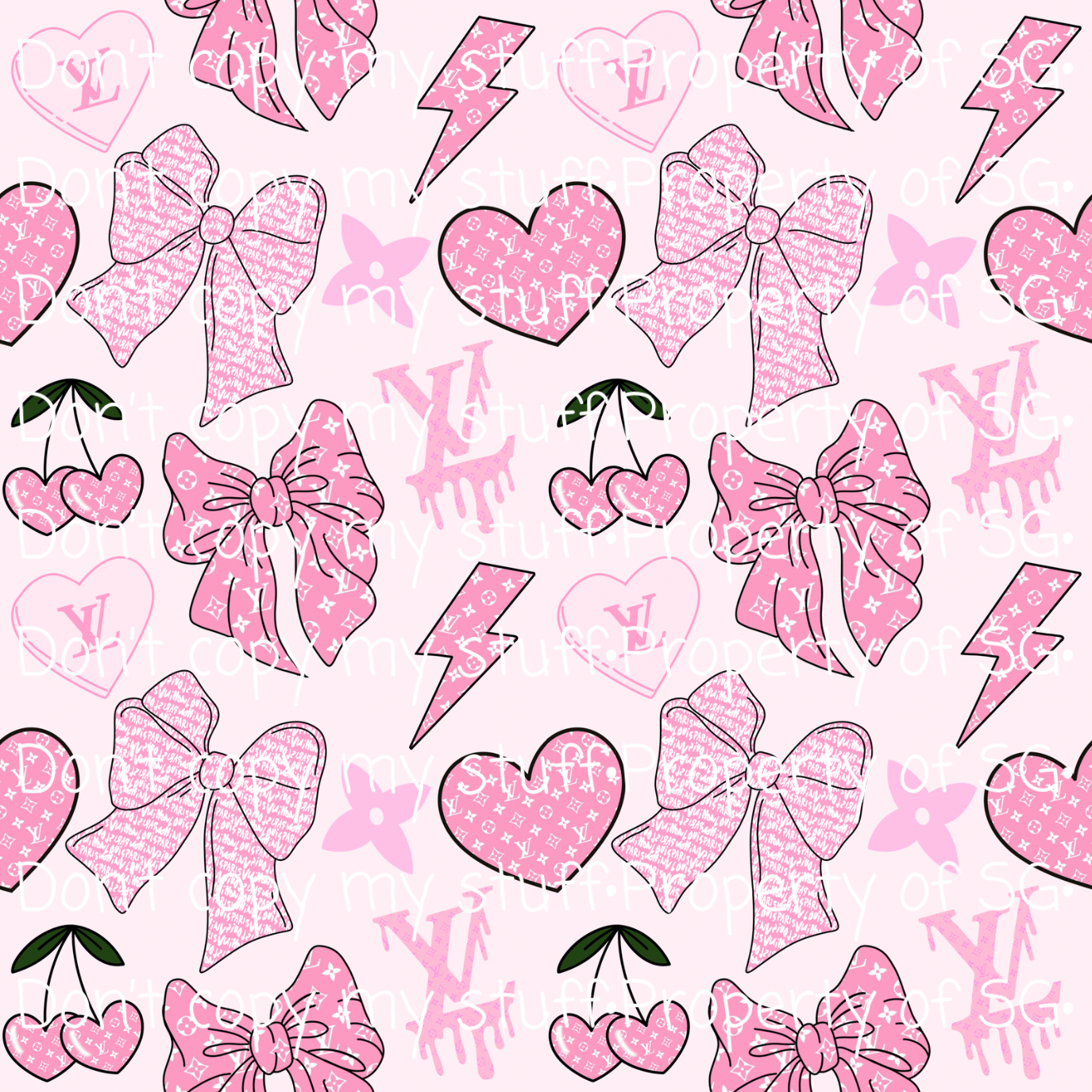 Pink Valentine’s Seamless