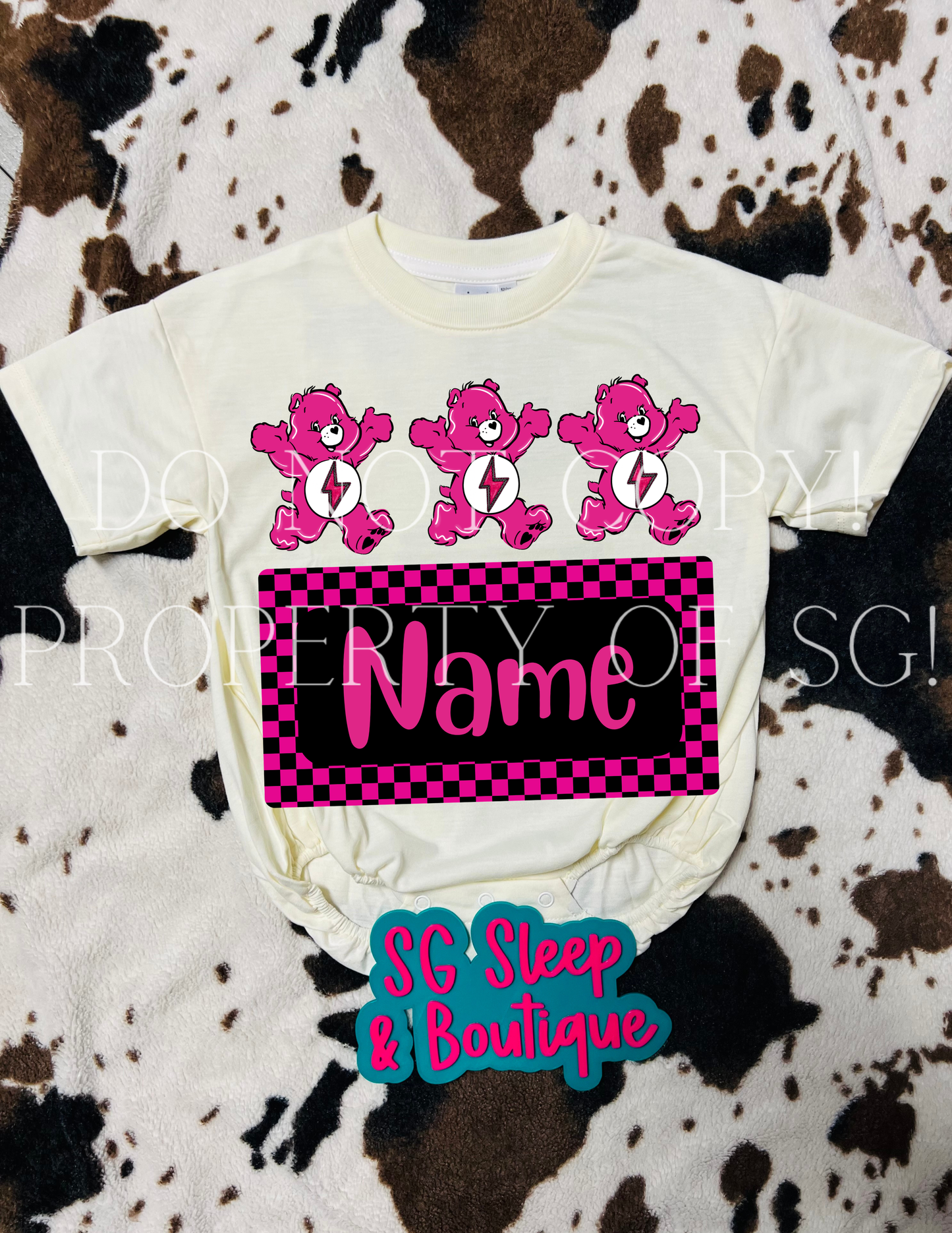 Custom Pink Bears PNG
