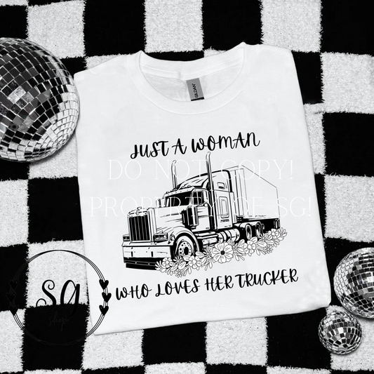 Loves Her Trucker Tee