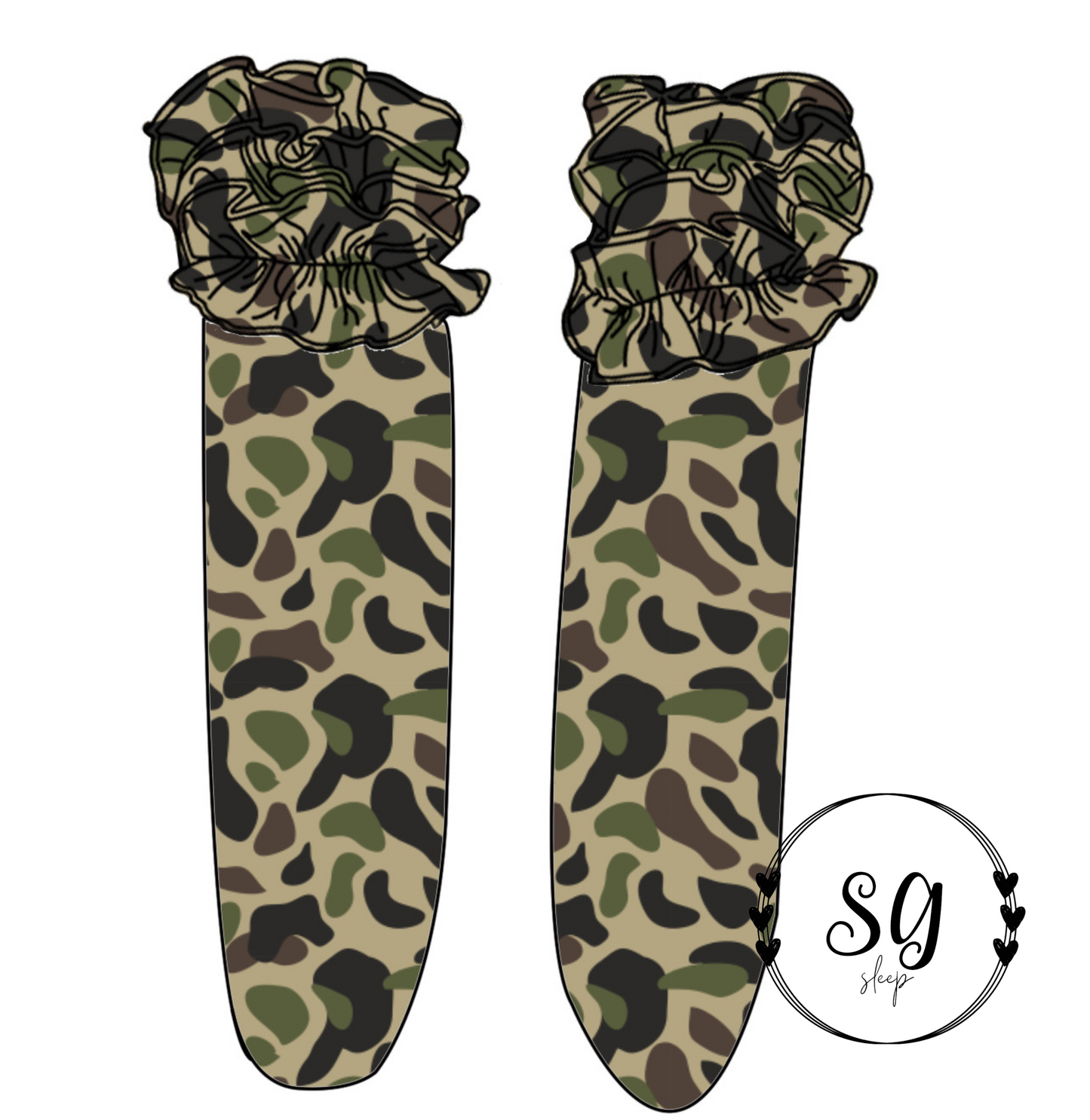 Ruffled Boot Socks
