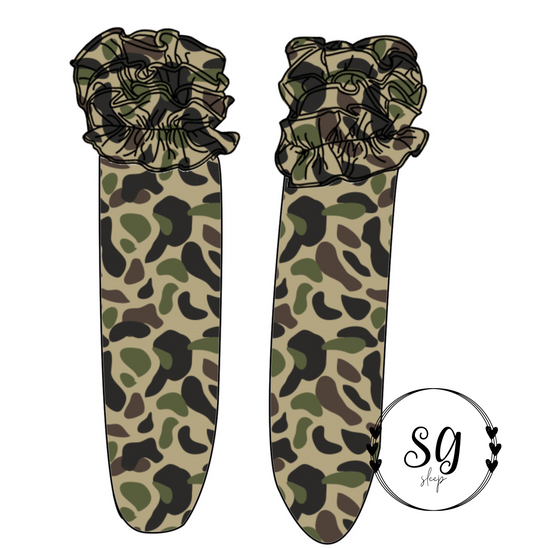 Ruffled Boot Socks
