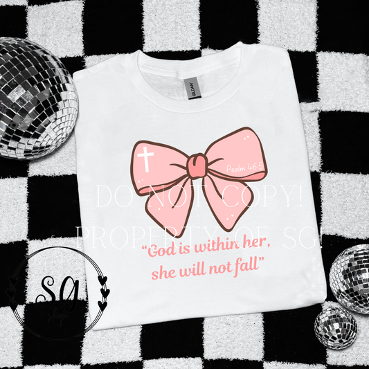God is within her Kids Tee