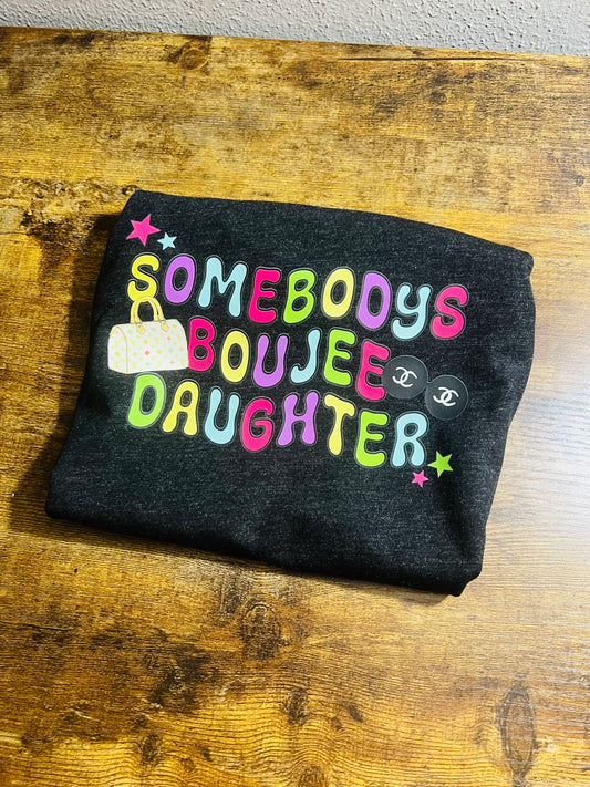 Boujee Daughter Kids Tee
