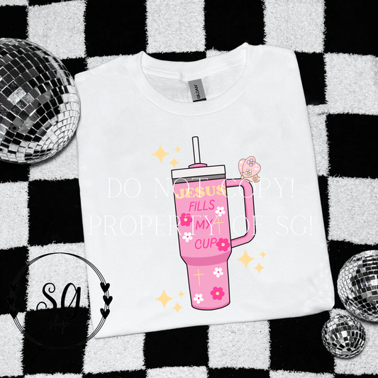 Jesus Fills My Cup Tee