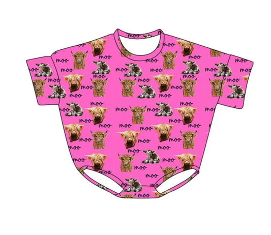 Pink Everywhere a Moo Moo Bubble