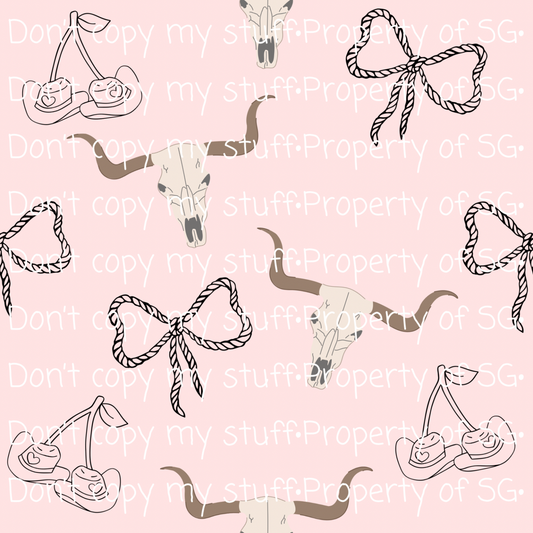 Simple Cowgirl Seamless