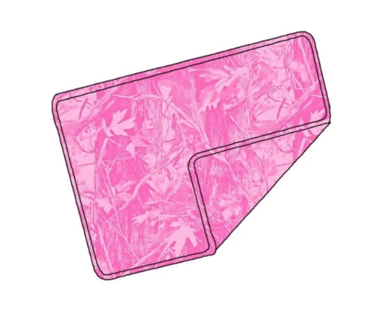 Pink Camo Blanket