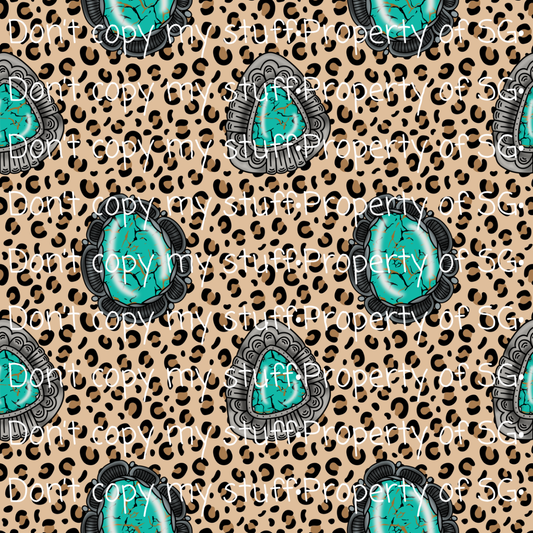 Leopard Stones Seamless