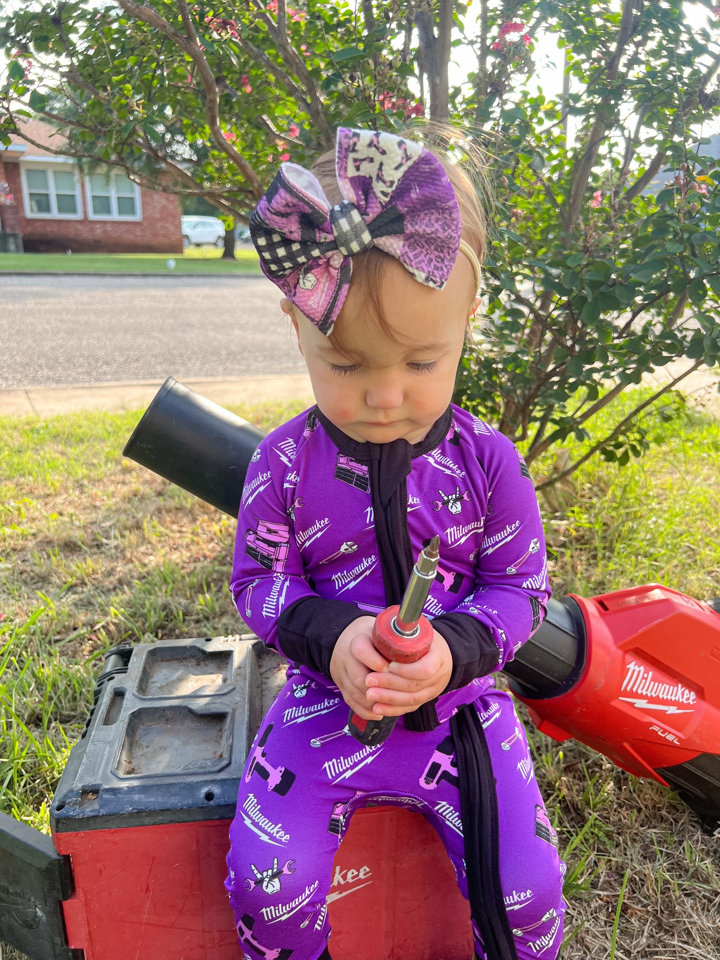 Purple Tool Box Zippy