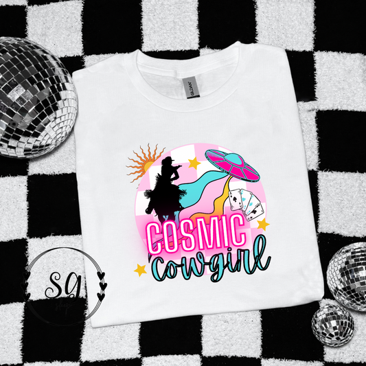 Cosmic Cowgirl Kids Tee