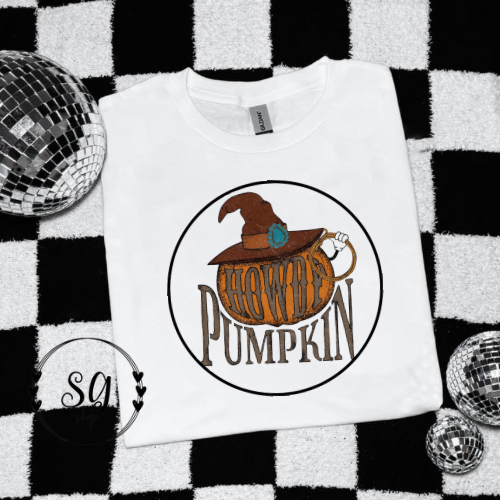 Howdy Pumpkin Kids Tee
