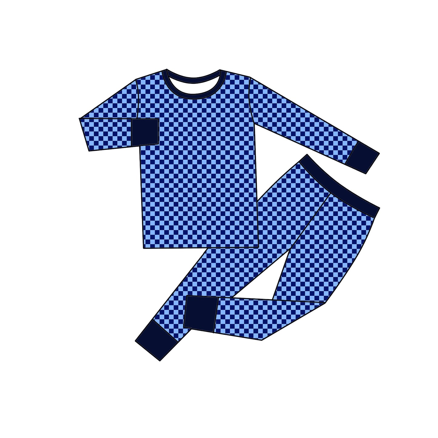 Blue Waves 2 Piece