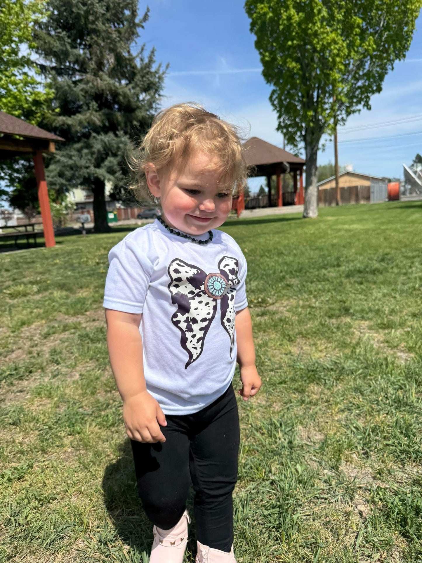 Cow Coquette Tee