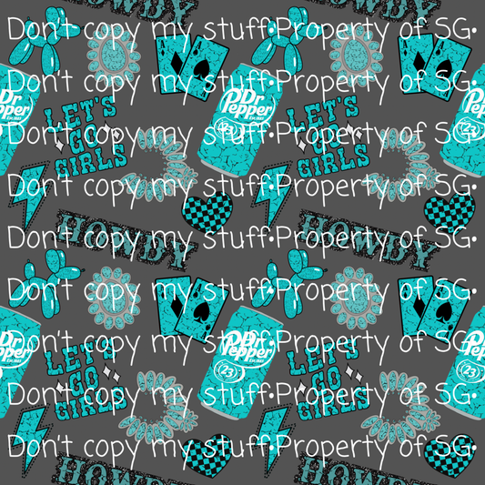 Grey Punchy Dr P Seamless