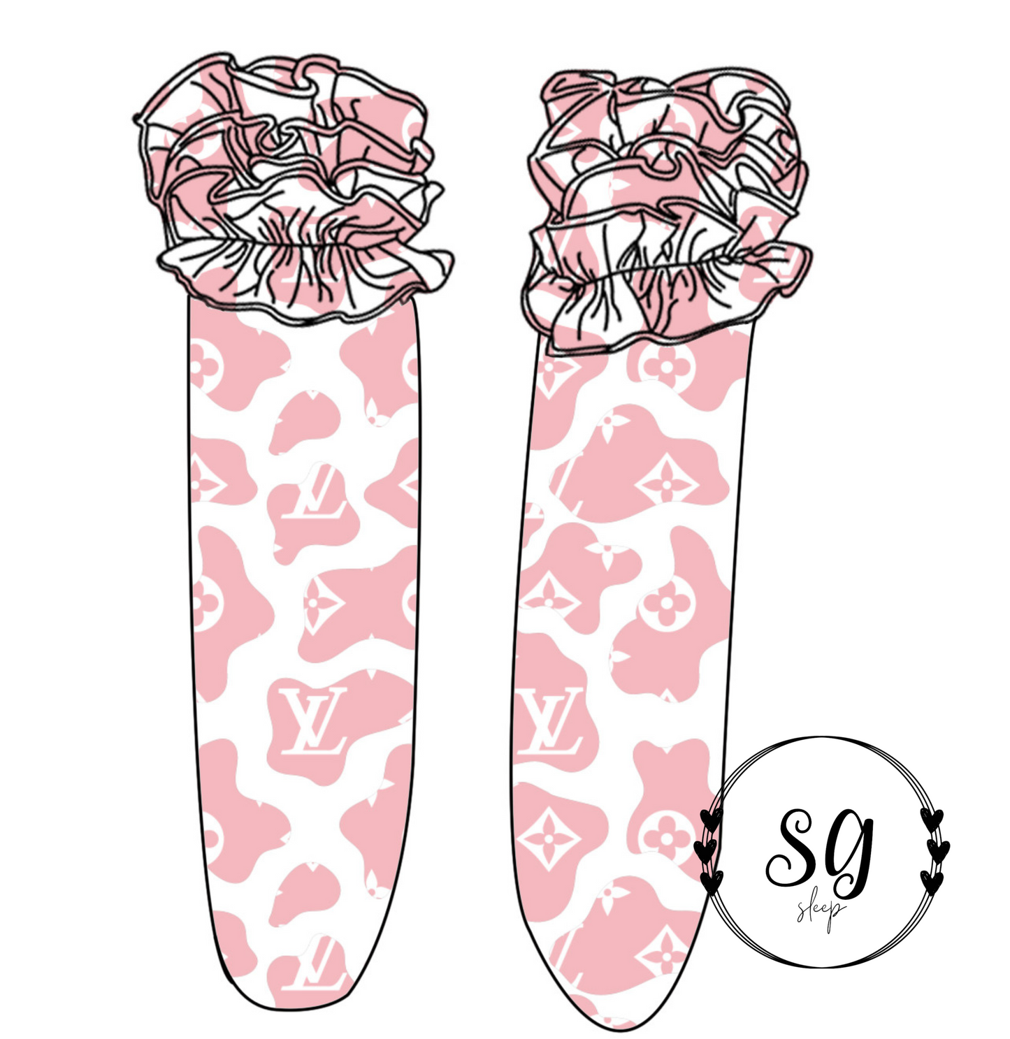 Ruffled Boot Socks