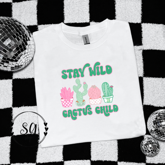 Cactus Child Kids Tee