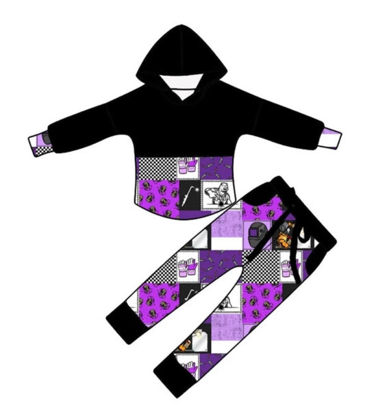 Welder Babe Pullover Set