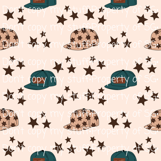 Cowboy Snapbacks Seamless