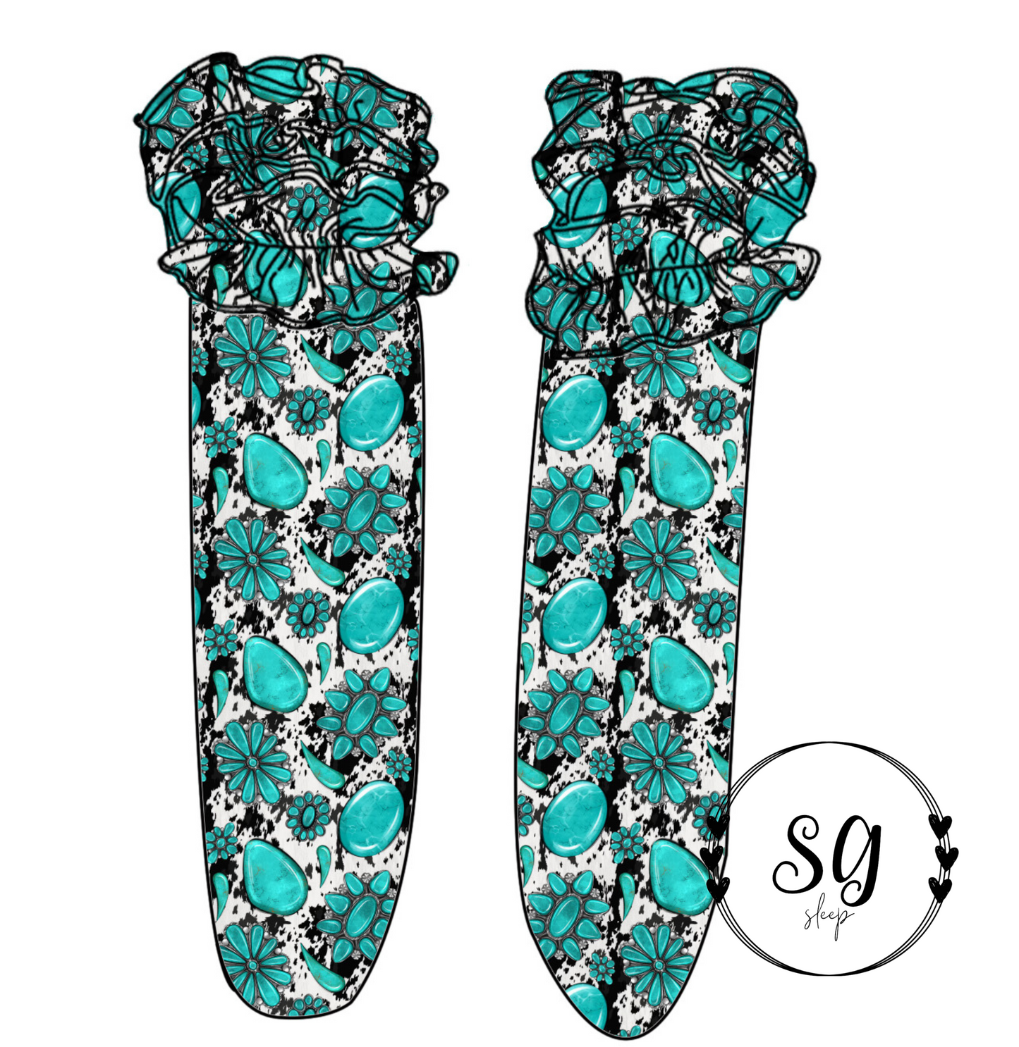 Ruffled Boot Socks